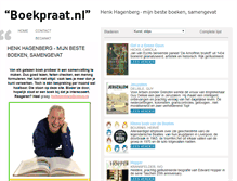 Tablet Screenshot of boekpraat.nl